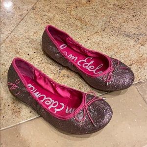 Girls ballet shoes size 4